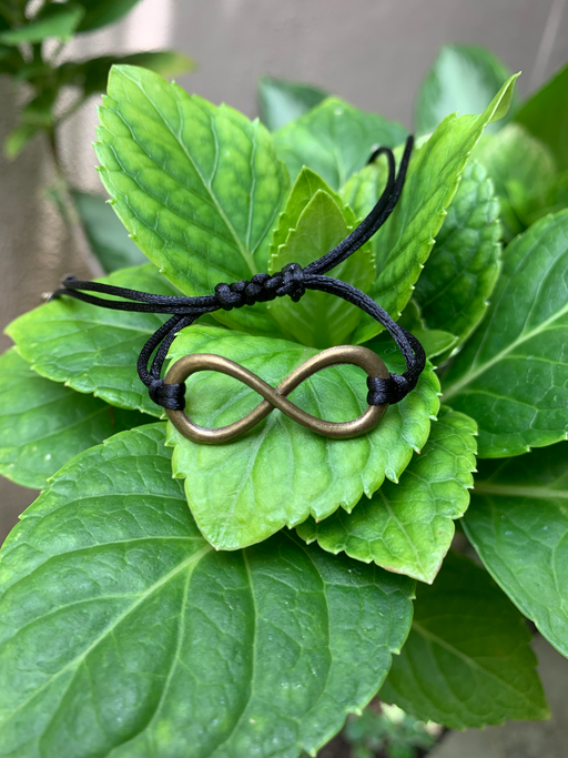 Single infinity bracelet